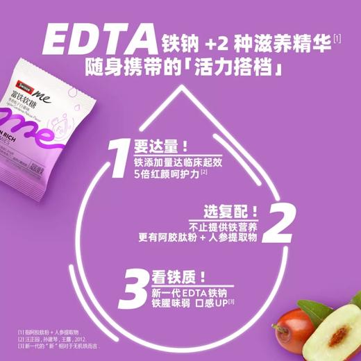 SwisseMe 斯维诗富铁软糖（枣香栀子白毫味）45粒 商品图2