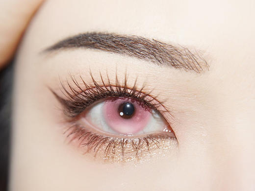 EGGUNCLE LENS 绯色神域 半年抛 两片 14.5mm 参考着色 13.9mm 基弧 8.5 含水 40% 新锐国货 商品图2