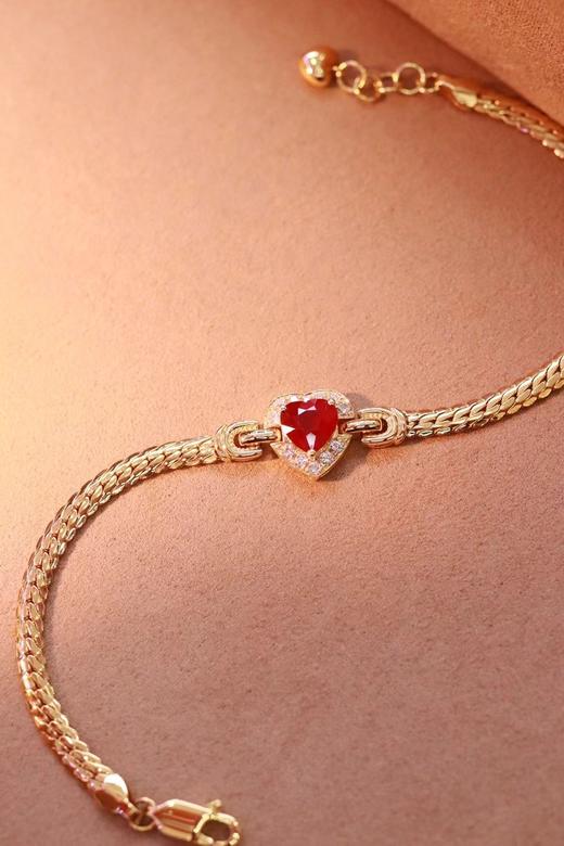 0.99ct 红宝石手链 商品图5