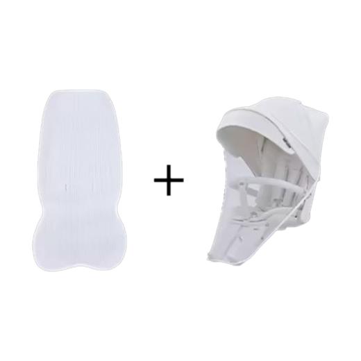 Delama德拉玛婴儿推车Q2两用坐垫（凉面/绵面二合一）+蚊帐（颜色随机） 商品图2