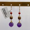 奇楠紫焰吟风耳环 商品缩略图0