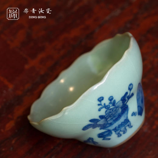 问鼎鼎青青花花口杯（小雅）（缺货） 商品图2
