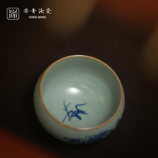 问鼎鼎青青花善奕杯(垂玉枝）（缺货） 商品图1