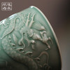 问鼎龙泉问鼎梅子青刻绘疾风杯(水龙吟)（缺货） 商品缩略图2