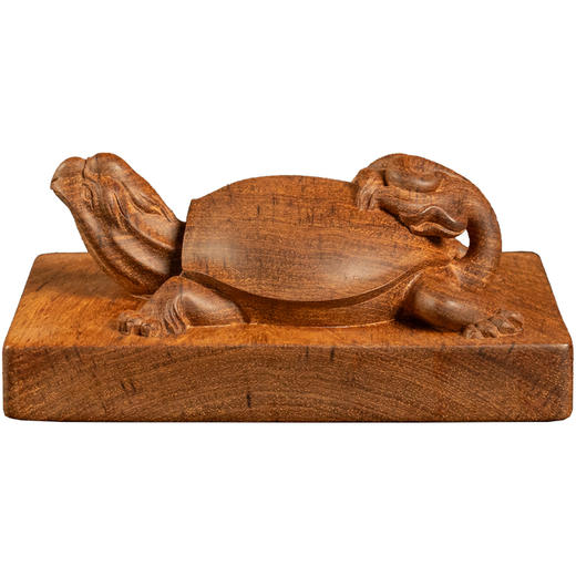 黄花梨龟钮镇纸 商品图5