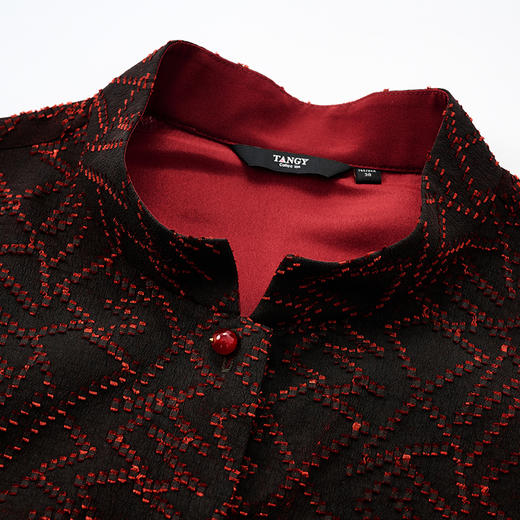 TANGY Collection天意精品2024秋季新品中国风女士连衣裙 商品图3