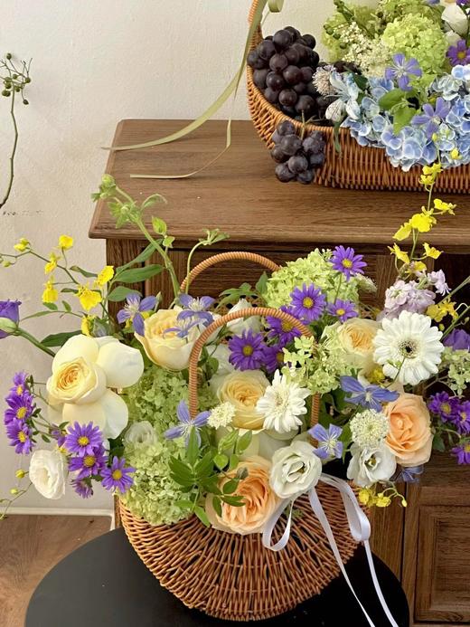 法式横把水果花篮 商品图8