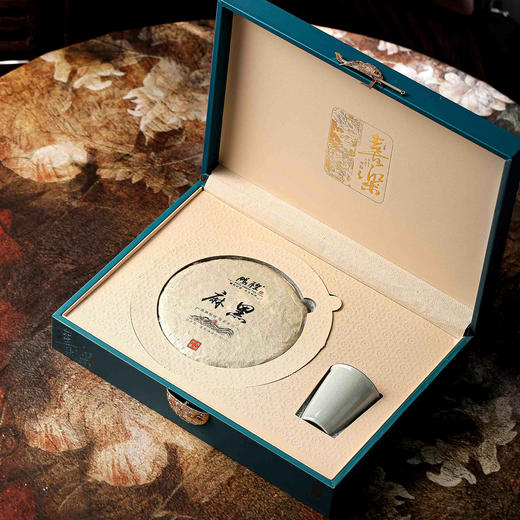 喜乐【蓝.通版+瓷杯】单饼.30元1套.整箱14套 商品图1