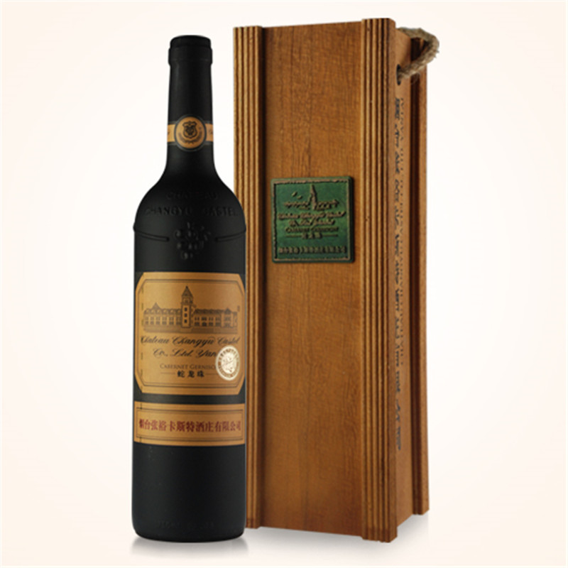 张裕卡斯特酒庄特选级蛇龙珠干红葡萄酒750ml