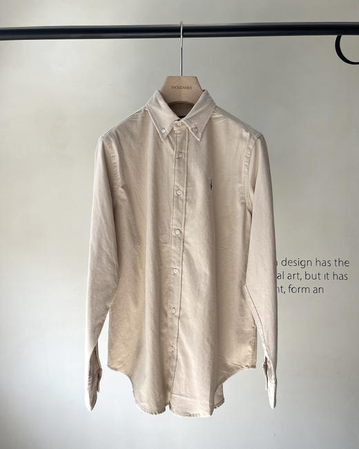 单品包邮现货 THS 7.27-限时 polo RL 马球家 情侣款 老钱风衬衫 灯芯绒小马标衬衫 4色 QG014 商品图10