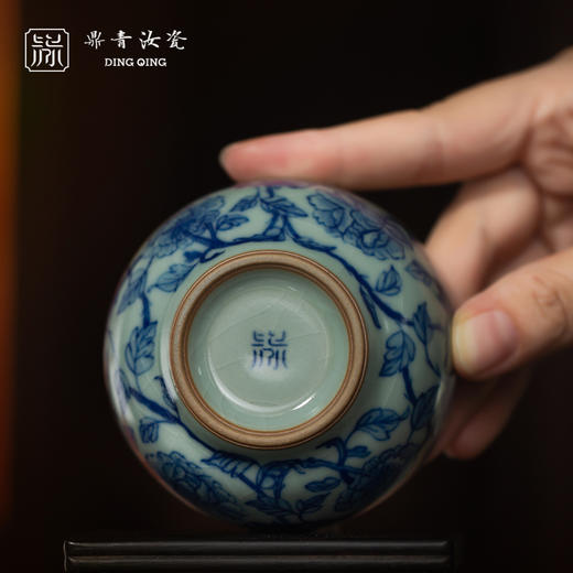 问鼎鼎青青花轻寒杯(梵净）（缺货） 商品图3