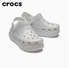 CROCS 经典亮绎泡芙Clog 泡芙 209285-1FT