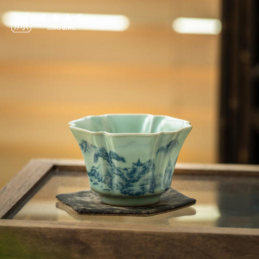 问鼎鼎青青花沧澜杯（远黛）（缺货） 商品图0