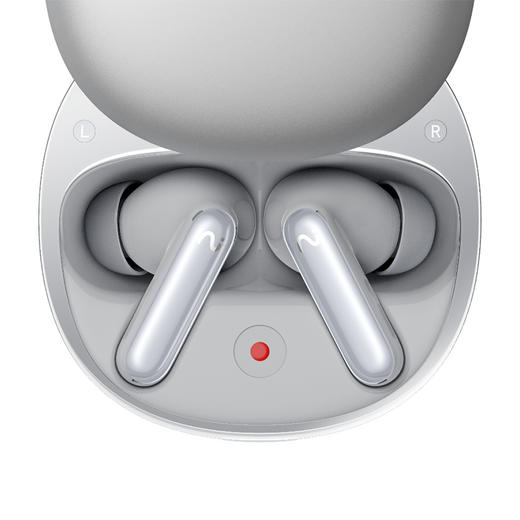 科大讯飞  iFLYBUDS Pro 2  录音降噪会议耳机（银色） 商品图1