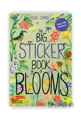 The Big Sticker Book of Blooms (The Big Book Series) / 花朵大贴纸书（大书系列）