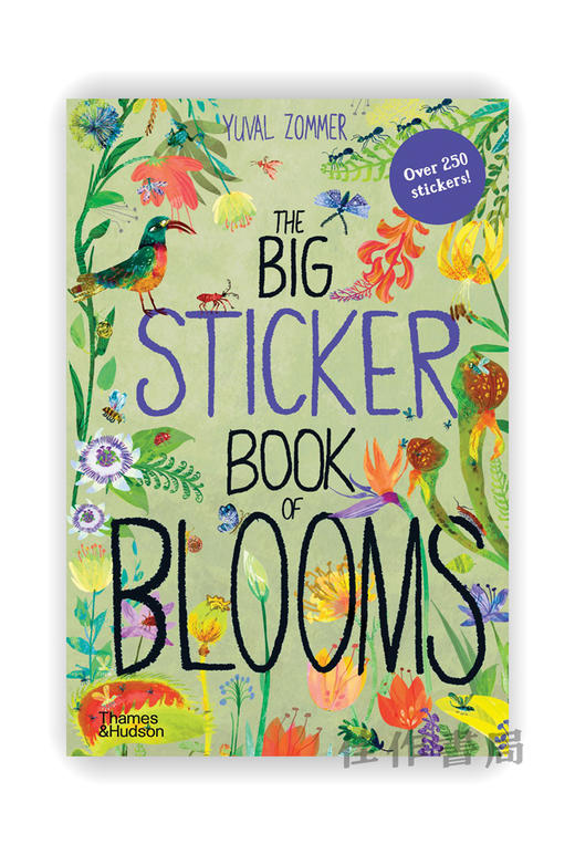 The Big Sticker Book of Blooms (The Big Book Series) / 花朵大贴纸书（大书系列） 商品图0