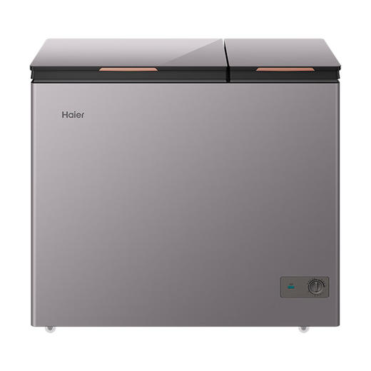 海尔（Haier）212升幻彩系列双箱双温商用家用冰柜 大冷冻小冷藏卧式冰柜家用小型冰箱冷柜FCD-212GHXPGD 商品图1