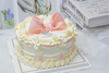 少女的心愿 （粉色/蓝色）复古温柔又浪漫的蝴蝶结蛋糕 纯动物奶油 商品缩略图2