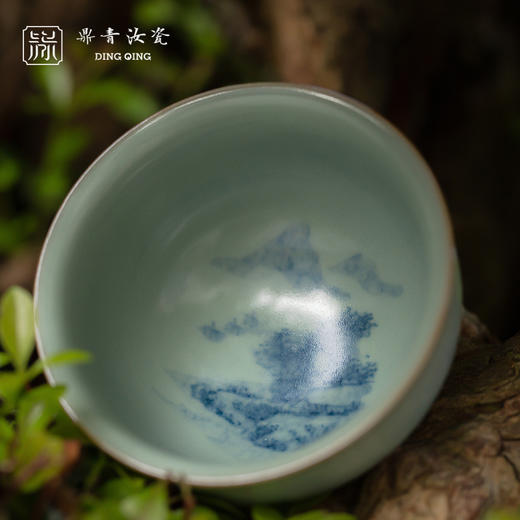 问鼎鼎青青花伴月杯（流川）（缺货） 商品图3