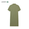 Lacoste法国鳄鱼女装新款纯棉舒适休闲短袖连衣裙直筒裙EF7767-10 商品缩略图1