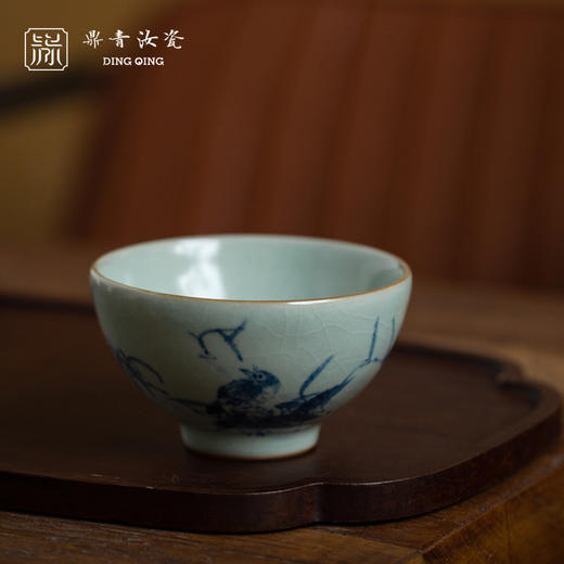 问鼎鼎青青花束罗杯（梦潭）（缺货） 商品图0