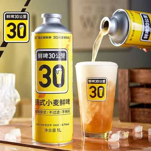 鲜啤30公里德式小麦鲜啤 商品图0