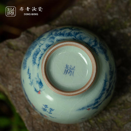 问鼎鼎青青花轻寒杯（春晓）（缺货） 商品图4