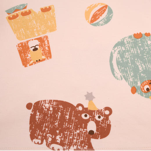 棉果果秋季新品内衣有机棉纱5A抗菌莫代尔80-130码女童男童套头套装M301302424526 商品图2