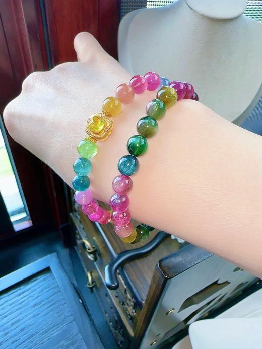 30.1g 7mm 碧玺手链 商品图6