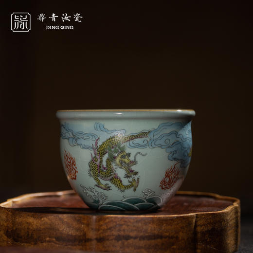 问鼎鼎青系列风水缸杯（海错图）（缺货） 商品图0