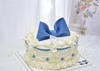 少女的心愿 （粉色/蓝色）复古温柔又浪漫的蝴蝶结蛋糕 纯动物奶油 商品缩略图1