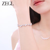 ZEGL微笑紫藤花手链女生2024年新款轻奢小众设计精致手饰七夕礼物 商品缩略图2