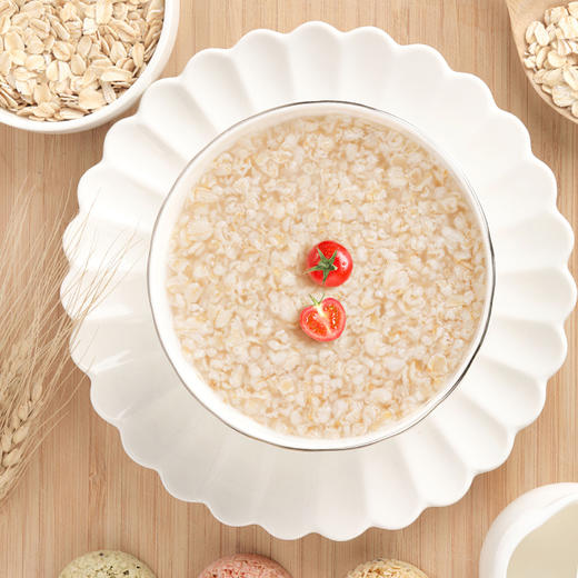 【代餐佳选】好麦多 100%全谷物粥糯燕麦片 2袋装 408g*2 商品图3