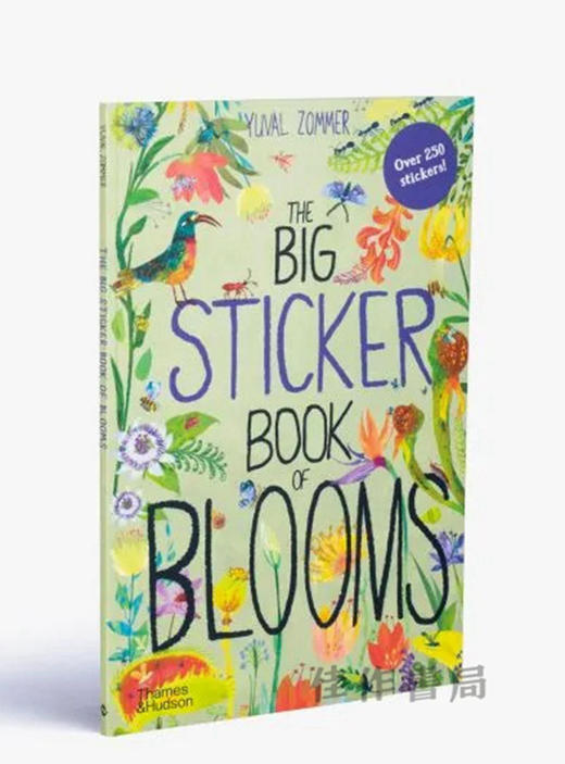 The Big Sticker Book of Blooms (The Big Book Series) / 花朵大贴纸书（大书系列） 商品图1