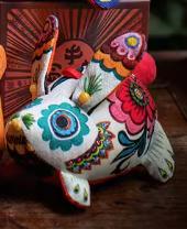 纯手工刺绣香囊（兔） 商品图0