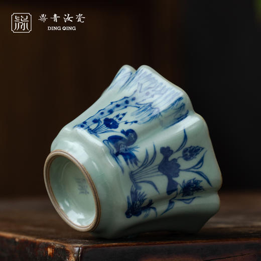 问鼎鼎青青花沧澜杯（鸳鸯踏荷）（缺货） 商品图1