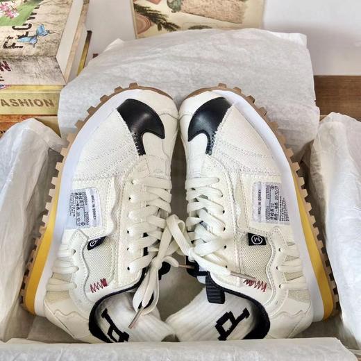 【夏季港风搭配！华夫小众阿甘鞋】柔软舒适面料 清晰质感 透气吸汗不闷脚！透气小圆头设计 修饰腿型 时尚气质感！港风小众拼接风格复古跑步鞋软底防滑休闲运动鞋开学季Y 商品图3