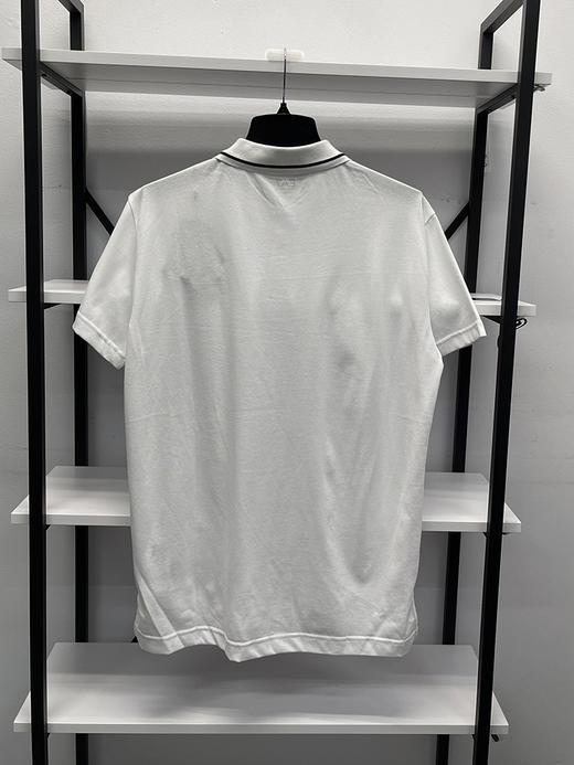 EMPORIO ARMANI/EA 阿玛尼 男士夏季棉混纺LOGO印花短袖POLO衫 商品图2