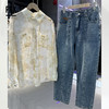 P&X设计师女装防晒衫衣+萝卜型牛仔裤两件套装 商品缩略图0