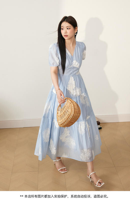80天丝连衣裙 商品图3