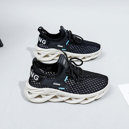 夏季新款【韩版透气飞织女鞋】潮学生跑步运动鞋 女休闲鞋HY158 商品图2