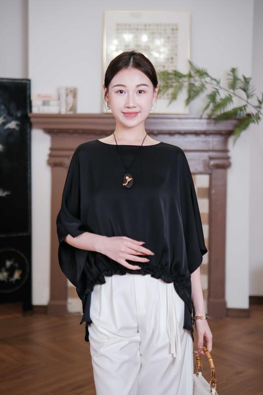 天ran实木雕刻铜镀14K金吊坠 侘寂风原创设计款 优雅百搭~清冷并具有自然美感！ 商品图10