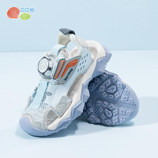 贝贝怡防滑男女婴儿学步鞋夏款 通可爱男女宝宝凉鞋魔术贴女小童鞋 商品图6