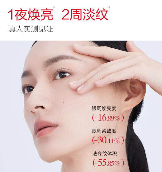 【年终狂欢盛典】【第3代】丸美多重胜肽紧致淡纹嘭弹眼霜 小红笔眼霜30g单支/双支装/胜肽CP组合 商品图8