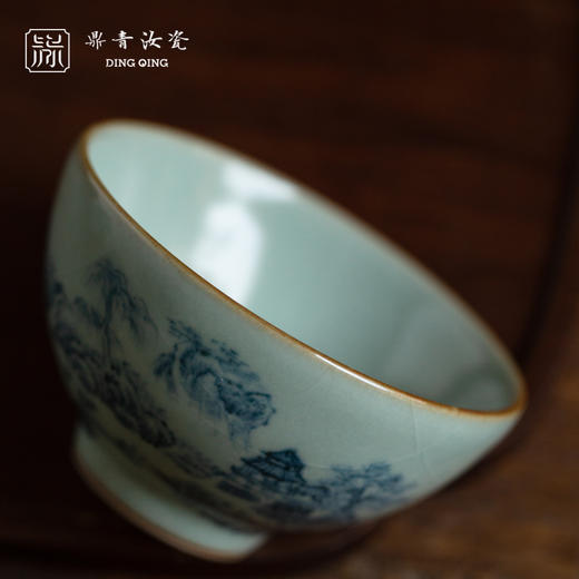 问鼎鼎青青花束罗杯（连壑）（缺货） 商品图2