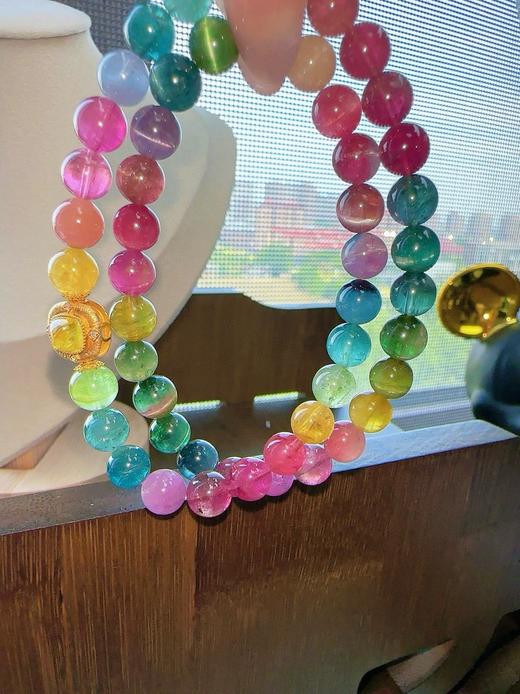 30.1g 7mm 碧玺手链 商品图1