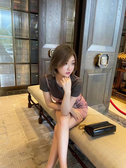 清仓捡漏 LINCHAOZHANG私服定制系列 LT240133 细节T LD240161 印花吊带裙 商品图8