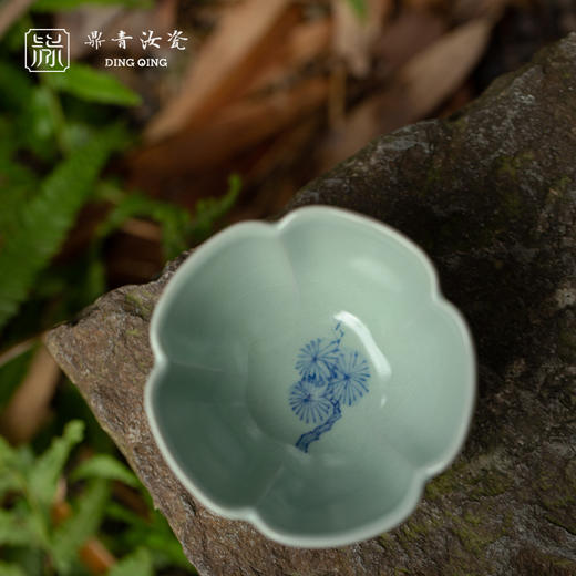 问鼎鼎青青花报春杯（红日松鹤）（缺货） 商品图2