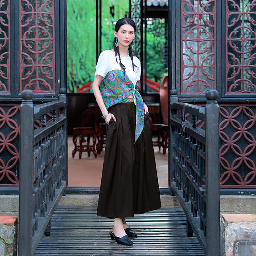 行舟民族风阔腿裤 | 现货加急发 商品图3