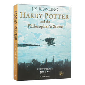 哈利波特与魔法石 插图平装版 英文原版 Harry Potter and the Philosopher’s Stone Illustrated Edition JK罗琳 英文版进口书